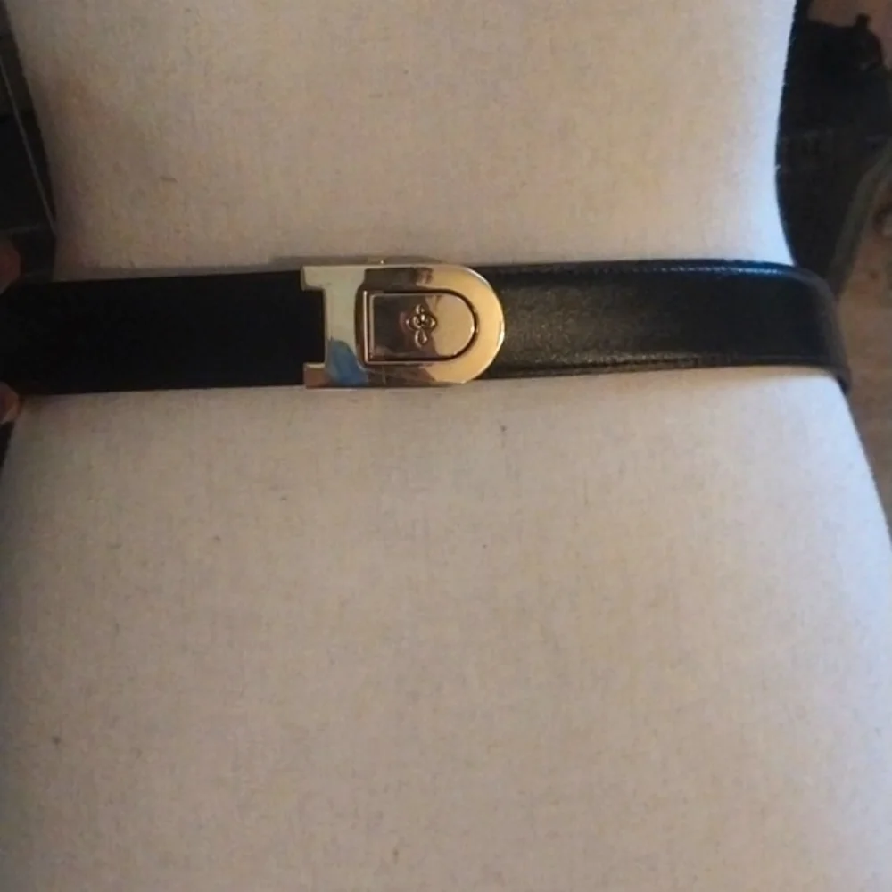 Men Genuine Leather Belt Made in Italy Size 42
